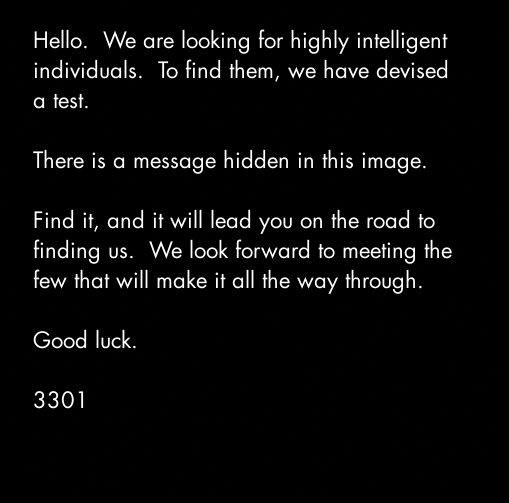 Cicada 3301 invitation (original file)
