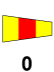 Maritime signal flag 0