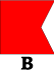 Maritime signal flag B