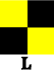Maritime signal flag L