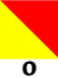 Maritime signal flag O