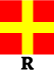 Maritime signal flag R